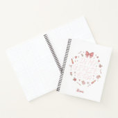 Pink in my girlie era notebook notitieboek (Binnen)