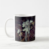 Pink Indian Pipe Wildflower Personalized Koffiemok (Links)