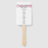 Pink Infinity Trouwprogramma Fans Handwaaier (Achterkant)
