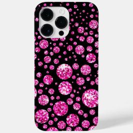 PINK IRIDESCENT DIAMOND LOOK Case-Mate iPhone 14 PRO MAX HOESJE