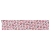 PINK IRIS KORTE TAFELLOPER (Horizontaal)