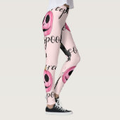 Pink Jack-O-Lantern and Black Cat Leggings (Rechts)