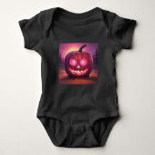 Pink Jack-o'-lantern Romper (Voorkant)