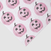 Pink Jack-O-Lantern Tissuepapier (Detail)