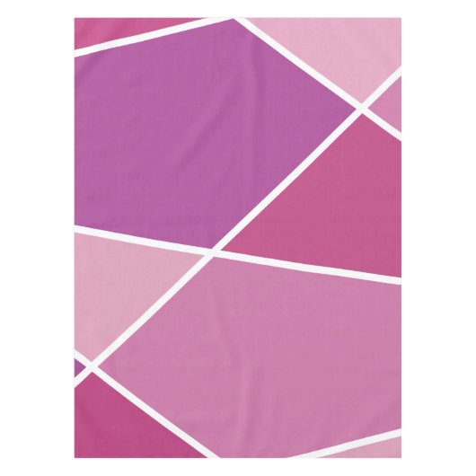 Pink JanaiCreates Color Collection Table Cloth Tafelkleed (Voorkant)