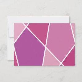 Pink JanaiCreates Color Collection Thank You Card Bedankkaart