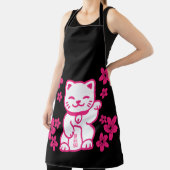 Pink Japanese Maneki-neko Schort (Insitu)