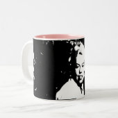 Pink Jean Tweekleurige Koffiemok (Voorkant links)