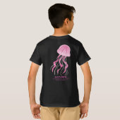 Pink Jellyfish: onderwaterdanser van de Natuur T-shirt (Achterkant volledig)