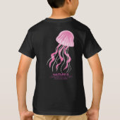 Pink Jellyfish: onderwaterdanser van de Natuur T-shirt (Achterkant)