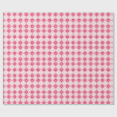 PINK Jewish Hanukkah Chanukah Bat Mitzvah Wedding Cadeaupapier (Vlak)