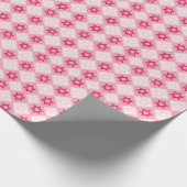 PINK Jewish Hanukkah Chanukah Bat Mitzvah Wedding Cadeaupapier (Hoek)