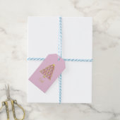 Pink Joyoux Noel Cadeaulabel (Met Touw)