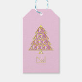 Pink Joyoux Noel Cadeaulabel (Voorkant)