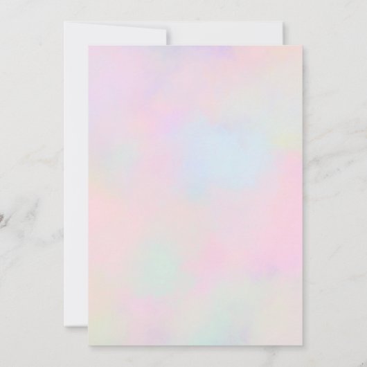 Pink Jump Tumble & Flip Gymnastiek Verjaardag Kaart (Achterkant)