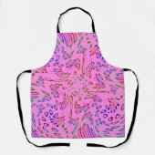 Pink Kaleidoscoop Schort (Voorkant)