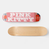 PINK KAT skateboard, 7¾" deck Persoonlijk Skateboard (Horizontaal)