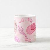 Pink Kawaii girly Tote Bag. Koffiemok (Center)