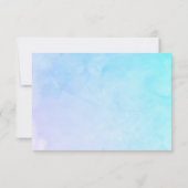 Pink Kissy Lips met xoxo! Dank je Bedankkaart (Achterkant)