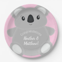 Pink Koala Beer Baby shower