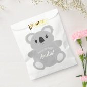 Pink Koala Beer Birthday Party Bedankzakje (Gezegeld)