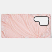 Pink Lace and Tulle Feminine Phone Case Samsung Galaxy Hoesje (Achterkant horizontaal)