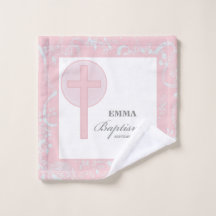 Pink Lace Girl doop gepersonaliseerd