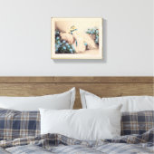 Pink Lady (1933) van Louis Icart Canvas Afdruk (Insitu (Slaapkamer))