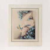 Pink Lady (1933) van Louis Icart Legpuzzel (Verticaal)