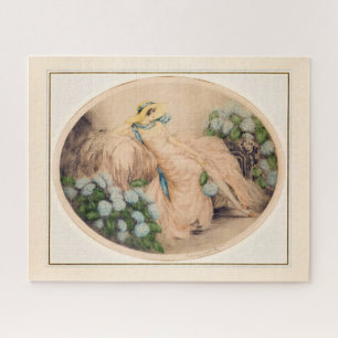 Pink Lady beroemd gemaakt door Louis Icart Legpuzzel