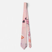 Pink Lady Stropdas (Voorkant)