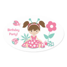 Pink Ladybug Girl Kinderen Birthday Party