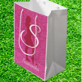  PINK LADYS GLITTER MEDIUM CADEAUZAKJE