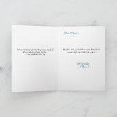 Pink Lamb of God Easter Kaart (Binnen)