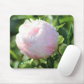 Pink Late Spring Peony Muismat (Met muis)