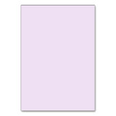 Pink Lavender Floral Table Number Cards Kaart (Achterkant)