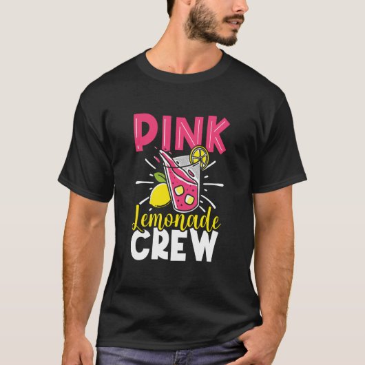 Pink Lemonade Crew Lemon Juice Boss  1 T-shirt (Voorkant)