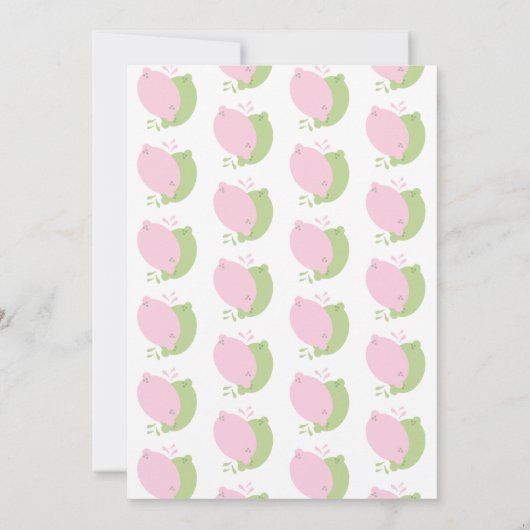 Pink Lemonade Lemon Limoen Fruit First Birthday Kaart (Achterkant)