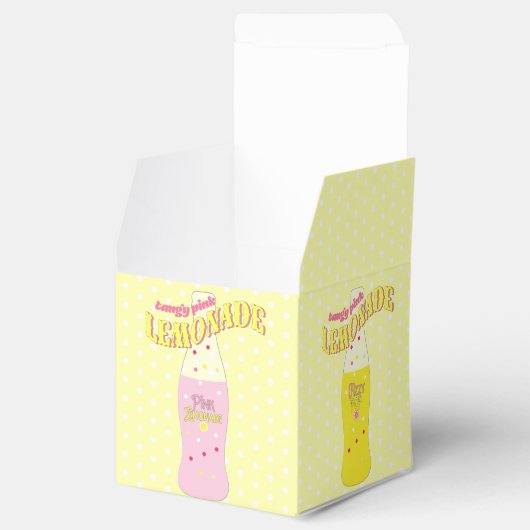 Pink Lemonade Party Bedankdoosjes (Geopend)