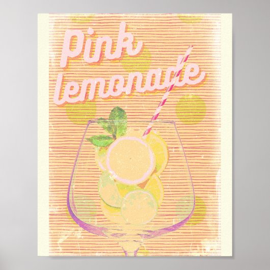 PINK LEMONADE POSTER (Voorkant)