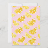Pink Lemonade Summer Birthday Download Kaart (Achterkant)