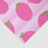 Pink Lemons Lemonade Summer Fruit Waterverf Party Tissuepapier (Detail)