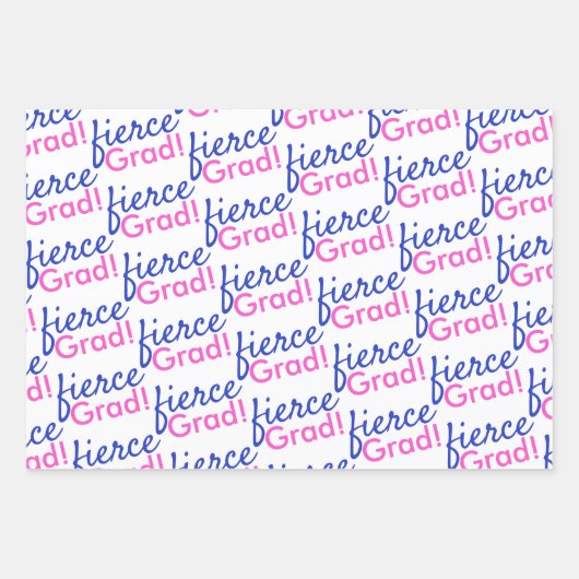 Pink Leopard Print Afstuderen Inpakpapier Vel (Voorkant 2)