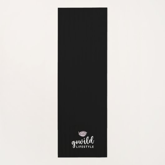 PINK LEOPARD PRINT milieuvriendelijk Yoga Mat (Achterkant)