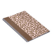 Pink Leopard School Notitieboek Journal Gift (Rechterzijde)