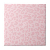 Pink Leopard Tegeltje (Voorkant)