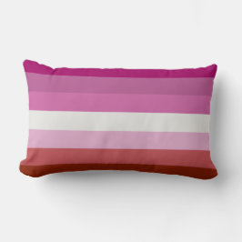 Pink Lesbian Pride Flag Kussen