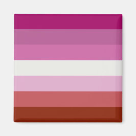 Pink Lesbian Pride Flag Magneet