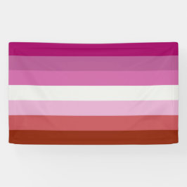 Pink Lesbian Pride Flag Spandoek