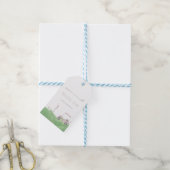 Pink let’s par t-shirt Golf Verjaardag Cadeaulabel (Met Touw)